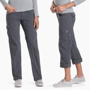Kuhl Splash Roll Up Shadow Gray Convertible Cargo Outdoor Hiking Pants